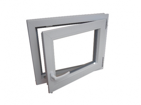 WOLFA Kunststofffenstereinsatz Typ ZO-MDK 100 x 50 cm